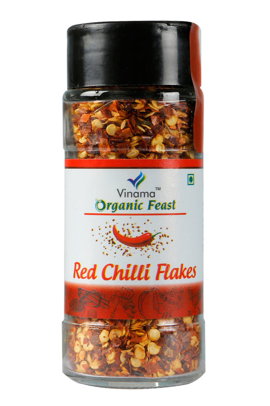 Vinama Organic Feast Red Chilli Flakes