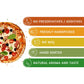 Vinama Organic Feast Pizza Chilli Combo | Pizza Seasoning x 1, 50g | Red Chilli Flakes x 1, 40g | Pack of 2 | Glass Bottle